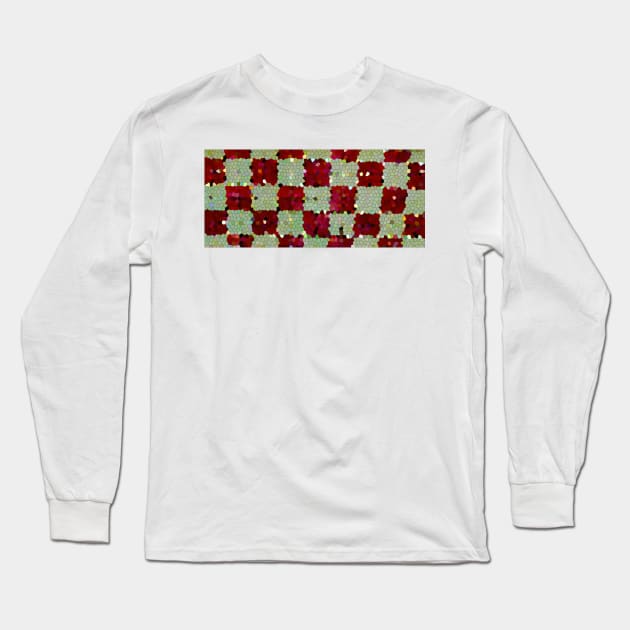 checkered glass Long Sleeve T-Shirt by Marccelus